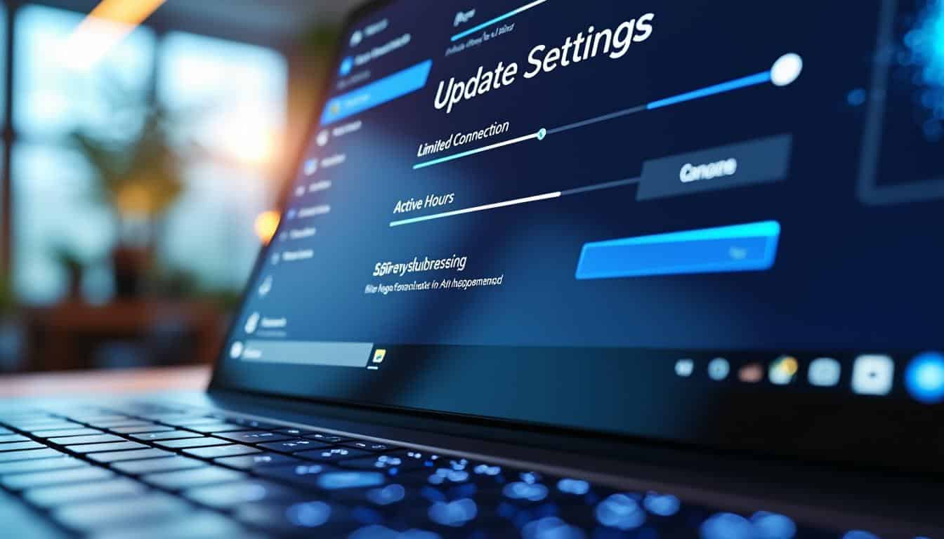 apprenez à gérer les mises à jour windows en définissant des connexions limitées et des heures actives pour éviter les interruptions.