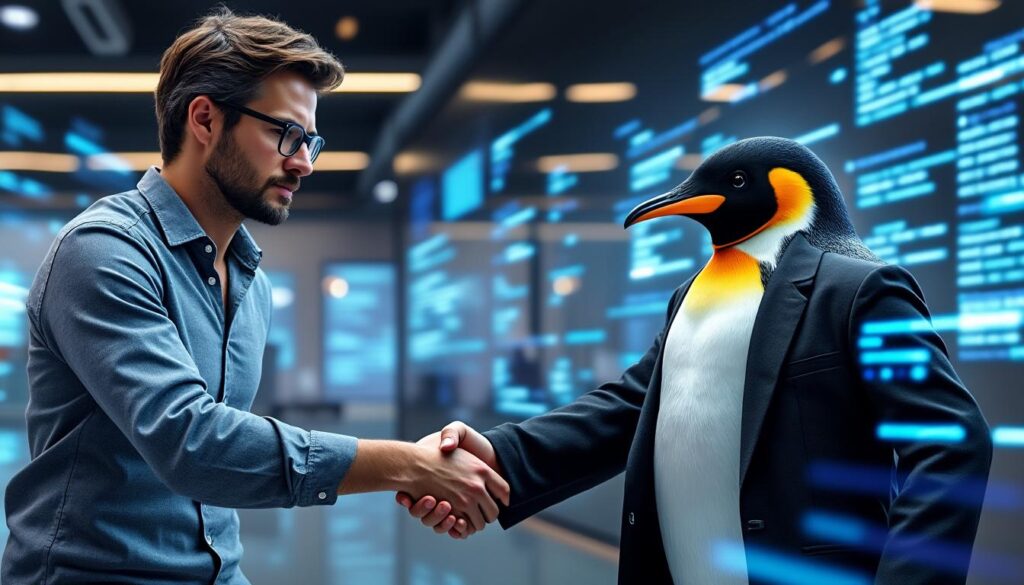 découvrez l'histoire de la collaboration révolutionnaire entre le projet gnu de richard stallman et le noyau linux, qui a façonné l'univers du logiciel libre.