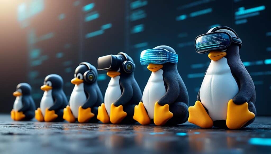 découvrez l'évolution de tux, la mascotte emblématique de linux, et son influence dans la culture communautaire des utilisateurs à travers le temps.