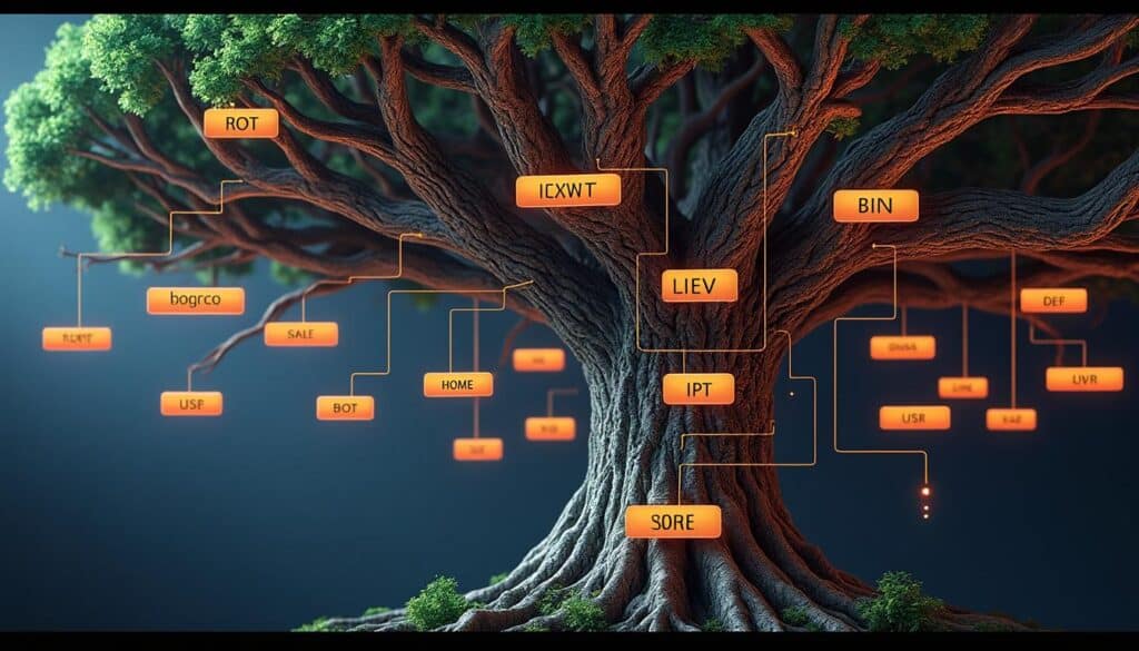 découvrez la hiérarchie du système de fichiers standard (fhs) utilisée par les distributions linux et comprenez l'organisation essentielle des répertoires pour une meilleure gestion et navigation.